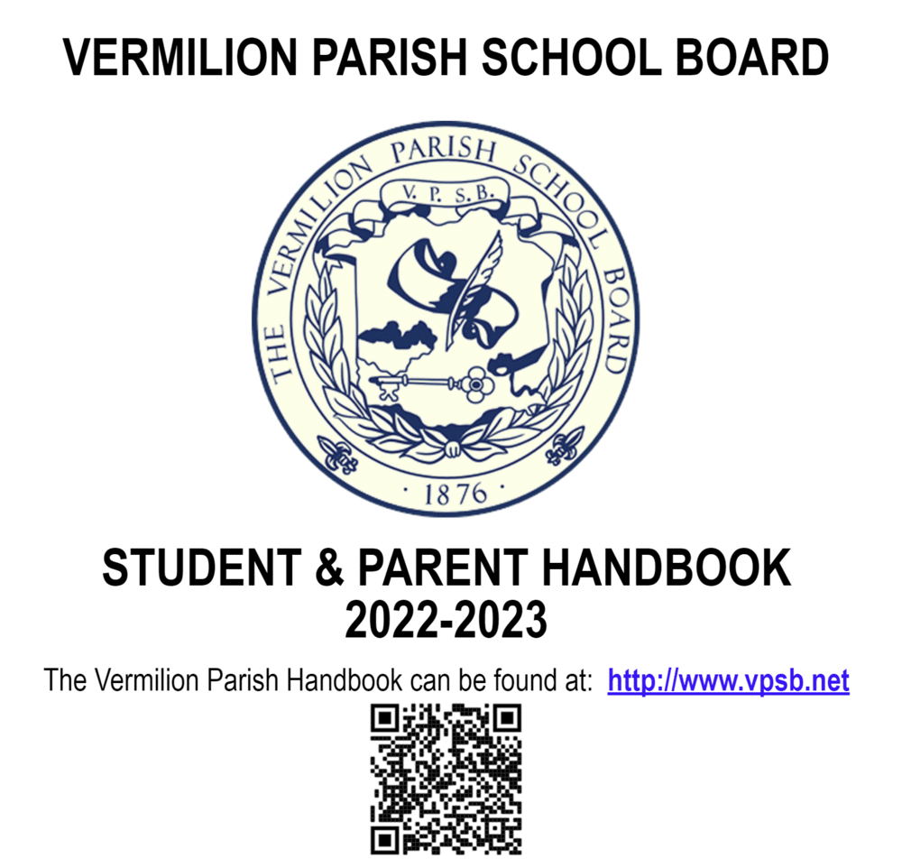 ​  Vermilion Parish Student-Parent Handbook 22-23