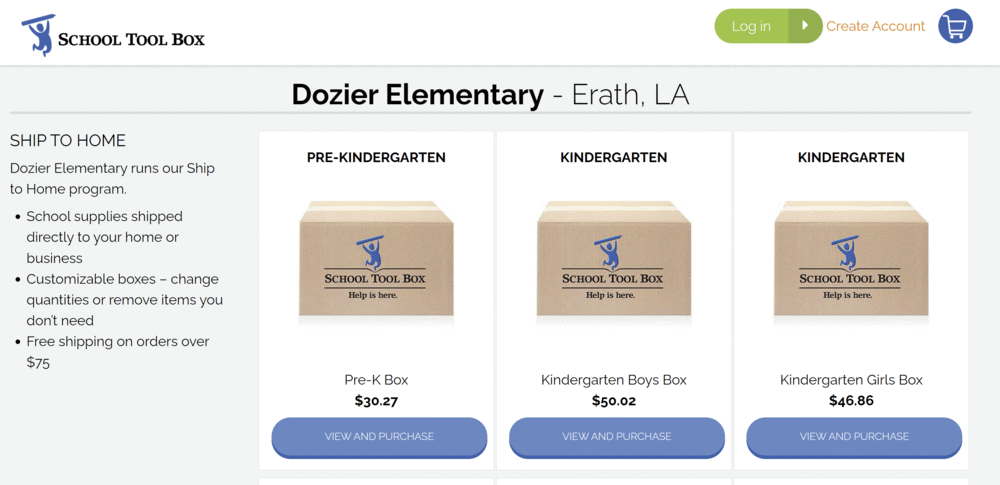 Order 2022-2023 School Supply Boxes Online!