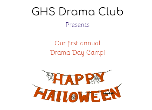 Drama Day Camp
