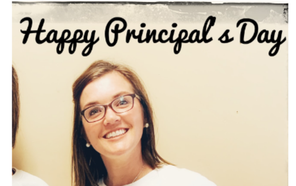 Happy Principal's Day! Thank you for all you do Mrs. Tracy!