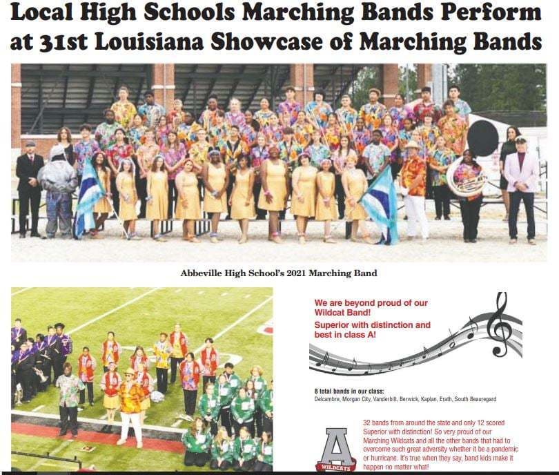 AHS Marching Band Performs