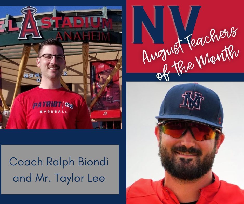 August Teachers of the Month