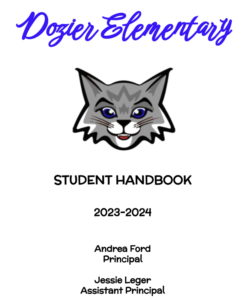 ​Dozier Elementary 2023-2024 Parent/Student Handbook
