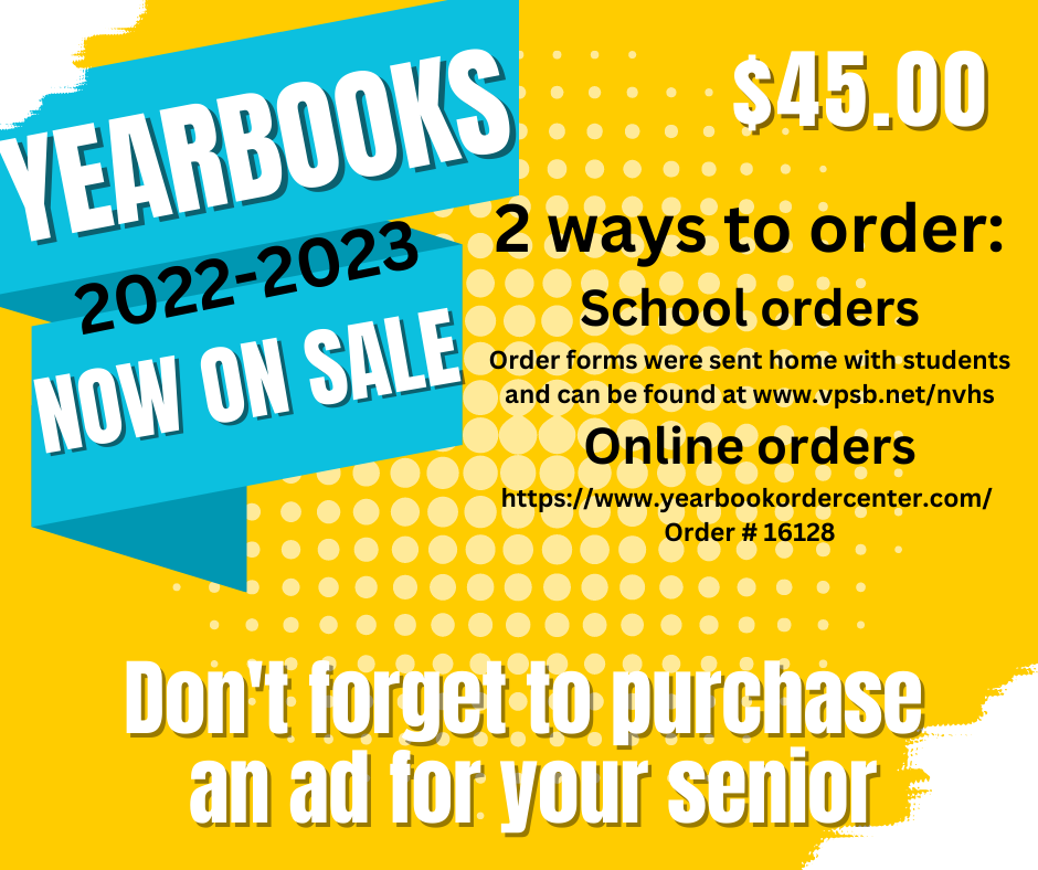 Yearbooks Now on Sale