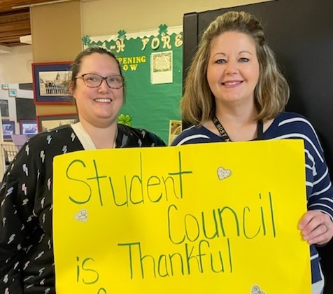 Student Council Shows Appreciation 