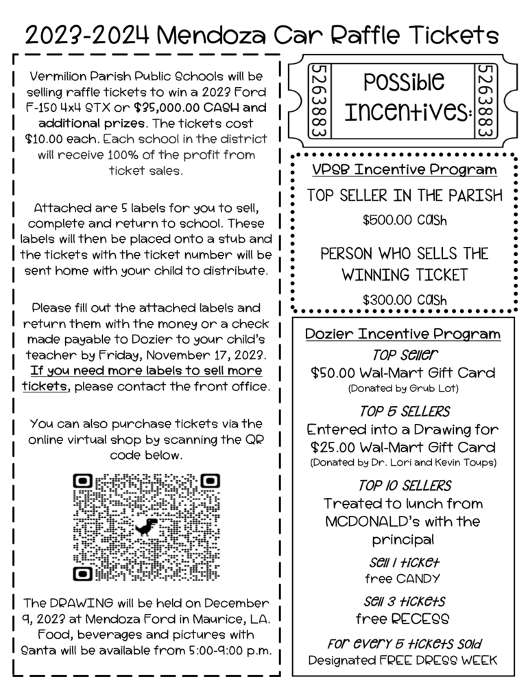 Mendoza Ford Car Raffle
