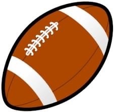 Football tryouts will be held on Monday, May 16 and Tuesday, May 17 for 7th graders from 2:30-4:15 in the gym.   6th graders will be on Thursday, May 18 and Friday, May 19 from 2:30-4:15.   Meet in the gym right after school.