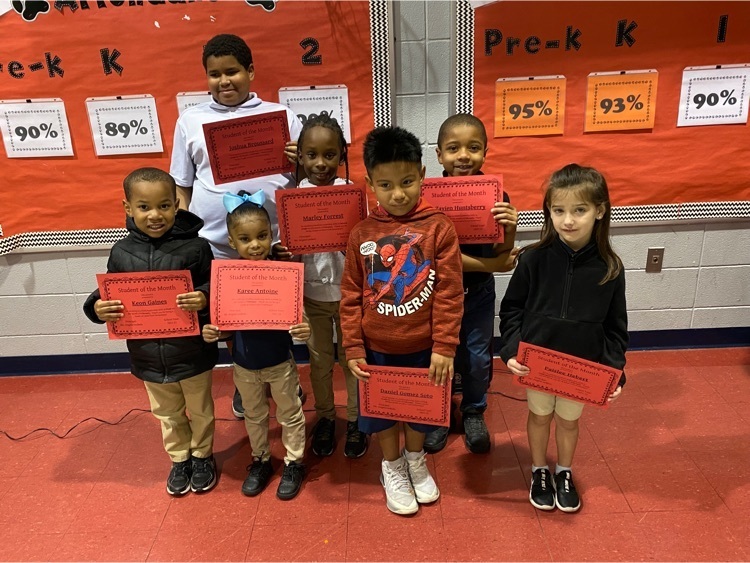 February Students of the Month 