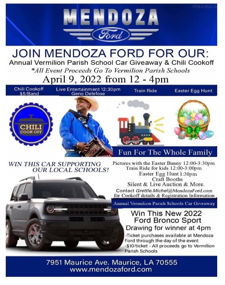 📣April 9, 2022, 12-4 pm, Mr. Mendoz and his staff have generously put together an amazing day of food and fun for the whole family.  Hope to see you there!🐾 #MendozaFord