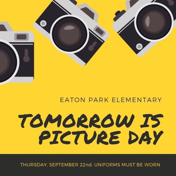 Picture day tomorrow!