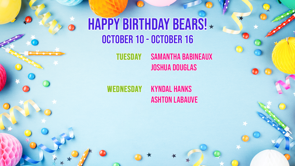 Birthdays