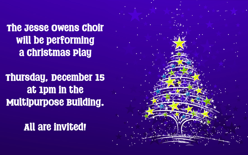 Christmas Play Invitation