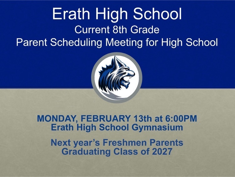 8th grade Scheduling for EHS